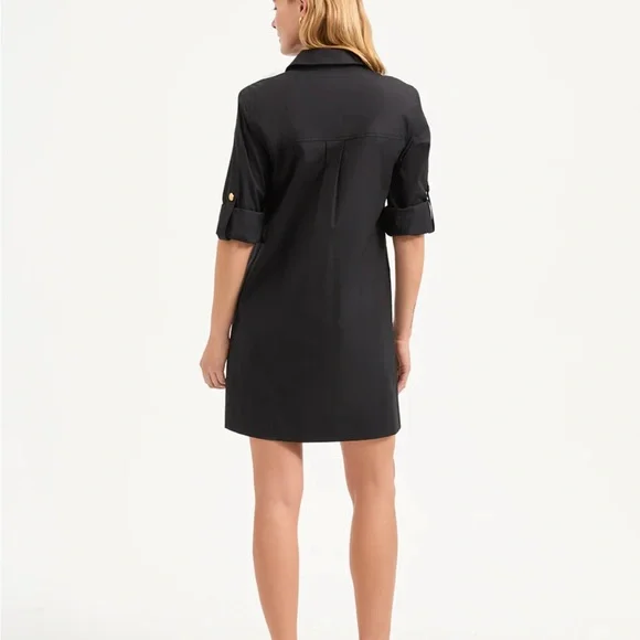 New Veronica Beard Saude Cargo Dress - Picture 4 of 11